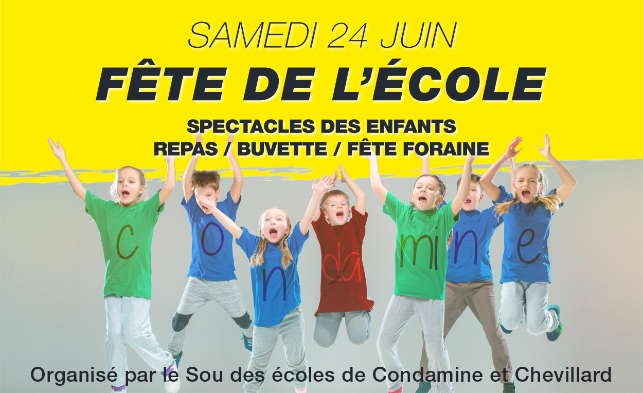 FÊTE DE L'ECOLE 24 JUIN 2017